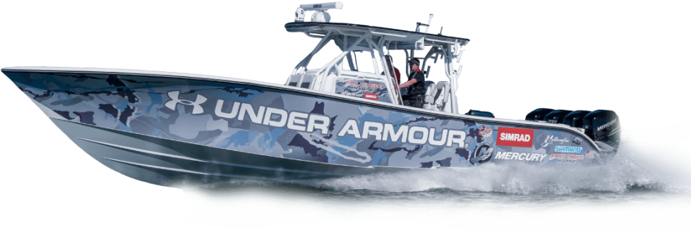 Under armor boat wrap image